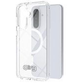 Qirg for Samsung Galaxy A36/A56 Case Clear [Not Yellowing] [Anti-Drop and Shockproof] [Compatible with MagSafe Magnetic] Slim Phone Cover for Samsung A36/A56 5G (Clear)