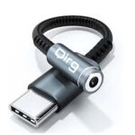 Qirg 3.5mm Audio Adapter Cables USB Type C to 3.5mm Female Headphone Jack Adapter, USB C to Aux Audio Dongle Cable Cord Compatible with iPhone 16, 15 Samsung Galaxy S25 S24 S23 and More