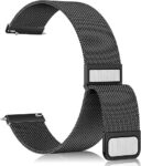 Metal Bands for Huawei Watch Fit 3/Fit 4 Strap(Not for Watch Fit/Fit2), Adjustable Stainless Steel Strap with Magnetic Buckle for Huawei Watch Fit3/Fit 4-Black