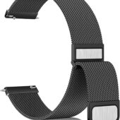 Metal Bands for Huawei Watch Fit 3/Fit 4 Strap(Not for Watch Fit/Fit2), Adjustable Stainless Steel Strap with Magnetic Buckle for Huawei Watch Fit3/Fit 4-Black