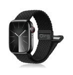 Magnetic Braided Stretchy Loop - Compatible with Apple Watch Band 42mm 46mm 40mm 41mm 44mm 45mm 38mm Ultra/2 49mm Women Men,Elastic Woven Fabric Nylon Strap for iWatch Ultra Series 10 9 8 7 6 5 4 3 SE