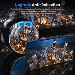 Qirg (3+2PCS) Camera Lens Protector for Samsung Galaxy S25 Ultra 5G, 9H Tempered Glass Camera Cover Screen Protector Metal Individual Ring [Installation Tray][Removal tool][Case Friendly]- Phantom Blue