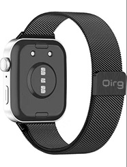 Metal Bands for Huawei Watch Fit 3/Fit 4 Strap(Not for Watch Fit/Fit2), Adjustable Stainless Steel Strap with Magnetic Buckle for Huawei Watch Fit3/Fit 4-Black