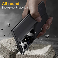 Qirg For Samsung Galaxy S25 Ultra Case,Ultra Thin Hard PC Sports Car Design, Shockproof Dust/Drop Proof Full Body Protection Durable Anti-Slip Grip Cover for Samsung Galaxy S25 Ultra(Black)