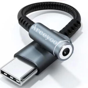 3.5mm Audio Adapter Cables USB Type C to 3.5mm Female Headphone Jack Adapter, USB C to Aux Audio Dongle Cable Cord Compatible with iPhone 16, 15 Samsung Galaxy S25 S24 S23 and More