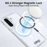 Qirg for Samsung Galaxy A36/A56 Case Clear [Not Yellowing] [Anti-Drop and Shockproof] [Compatible with MagSafe Magnetic] Slim Phone Cover for Samsung A36/A56 5G (Clear)