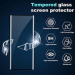 For Xiaomi 15 Ultra Screen Protector, [2+2 Pack] Tempered Glass Screen Protector+Camera Lens Protector,9H,Bubble-Free,Anti-Scratch