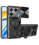 Compatible with Infinix GT20 Pro 5G Case.with Slide Camera Lens Cover Compatible with Infinix GT20 Pro 5G Case (Black)