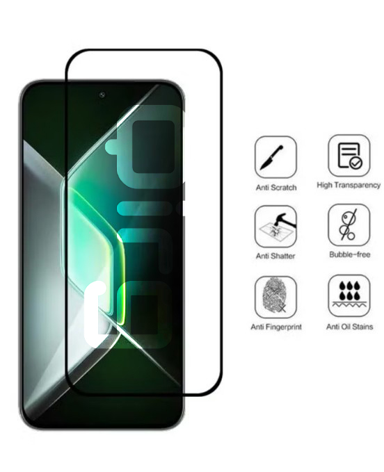 2 Pack Infinix GT 30 Pro Screen Protector Tempered Galss,High Clear [Bubble Free] Screen Tempered Glass Protective Film for Infinix GT 30 Pro