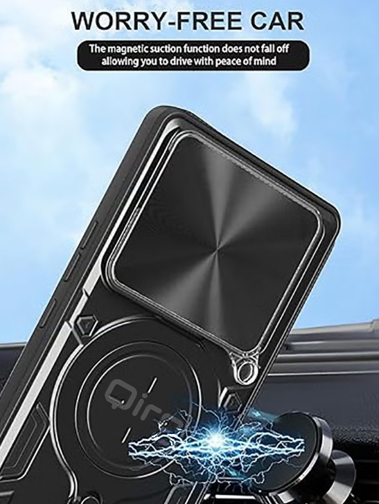 Compatible with Infinix GT20 Pro 5G Case.with Slide Camera Lens Cover Compatible with Infinix GT20 Pro 5G Case (Black)