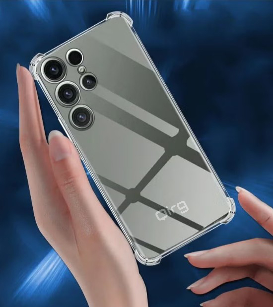 Case for Samsung Galaxy S25 Ultra TPU Four Corners Protection Cover Transparent Soft funda