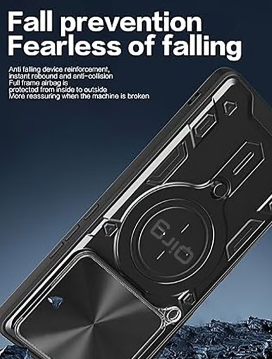 Compatible with Infinix GT20 Pro 5G Case.with Slide Camera Lens Cover Compatible with Infinix GT20 Pro 5G Case (Black)