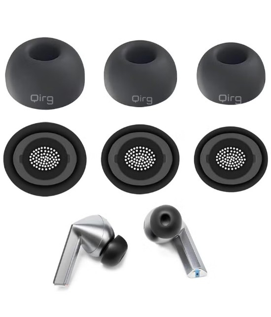 Ear Tips for Samsung Galaxy Buds Pro 3 - Silicone Earbuds for Samsung Buds Pro 3, Compatible with Samsung Galaxy Buds Pro Replacement Accessories, L/M/S (3 Pairs) Black