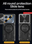 Compatible with Infinix GT20 Pro 5G Case.with Slide Camera Lens Cover Compatible with Infinix GT20 Pro 5G Case (Black)