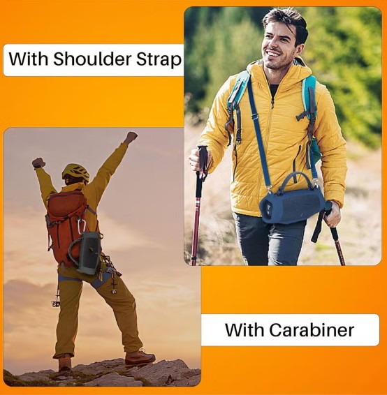 Silicone Cover Compatible with JBL Charge 6 Portable Speaker-Black