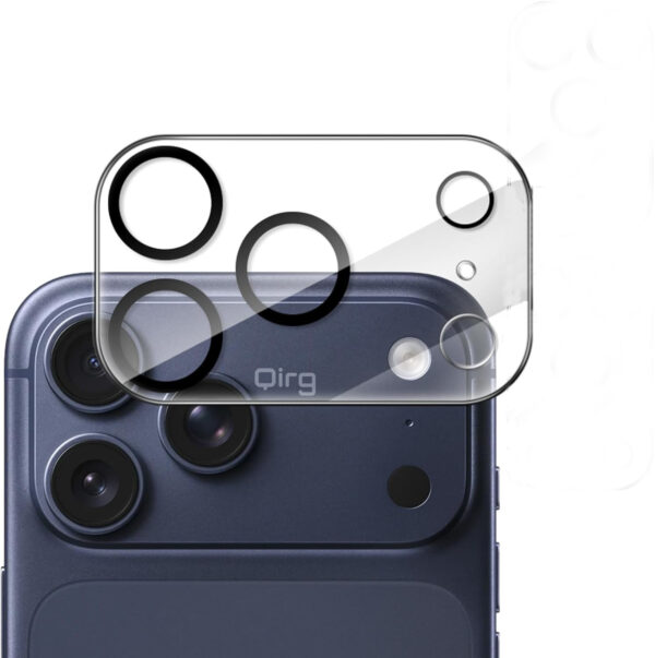 Camera Lens Protector for iPhone 17 Pro Max 6.9-Inch, 9H Tempered Glass, Anti-Scratch, Case Friendly, Does Not Affect Night Shots, HD Clear, 1-Pack (Clear)