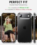 Shockproof Protective Clear for iPhone Air 2025 [Not-Yellowing] Phone Bumper case