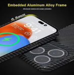 For iPhone 17 Pro Max Case Carbon fiber pattern, 0.5mm Slim Fit for iPhone 17 Pro Max Carbon Fiber Thin Case