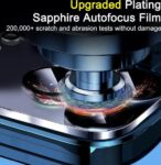 2 Pack Screen Protector for iPhone 17 Pro Max + 2 Pack Camera Lens Protector ,Case Friendly Tempered Glass Film,[9H Hardness] - HD