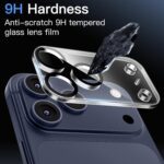 Camera Lens Protector for iPhone 17 Pro Max 6.9-Inch, 9H Tempered Glass, Anti-Scratch, Case Friendly, Does Not Affect Night Shots, HD Clear, 1-Pack (Clear)