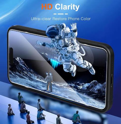 3-in-1 for iPhone 17 Pro Max Protection Set - Transparent Shockproof Case[Compatible with Magesafe] + Screen Protector and Camera Lens Protector, 360 Degree Protection Set