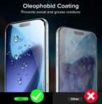 1 Pack iPhone 17 Pro Max Privacy Screen Protector, High hardness Tempered Glass Film,Anti-Scratch Case Friendly