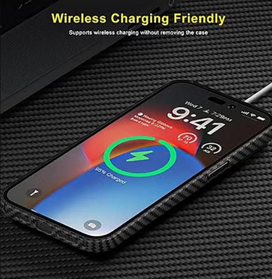 For iPhone 17 Pro Max Case Carbon fiber pattern, 0.5mm Slim Fit for iPhone 17 Pro Max Carbon Fiber Thin Case