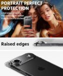Shockproof Protective Clear for iPhone Air 2025 [Not-Yellowing] Phone Bumper case