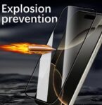 2 Pack Screen Protector for iPhone 17 Pro Max + 2 Pack Camera Lens Protector ,Case Friendly Tempered Glass Film,[9H Hardness] - HD